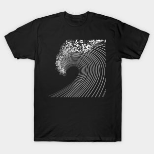 Blue Swell Noir T-Shirt